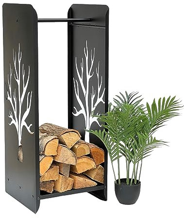 DanDiBo Étagère à bois de cheminée 10-1470 - 100 cm