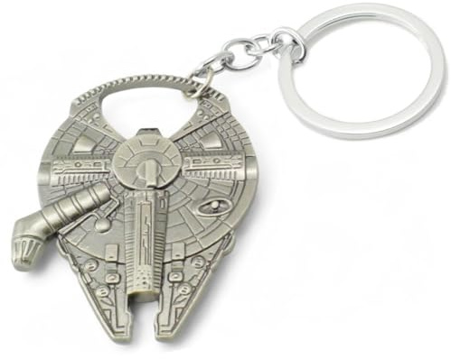 Han solo portachiavi s millenium falcon apribottiglie navicella spaziale
