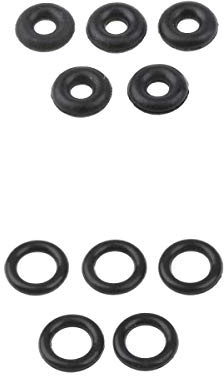 FLAMEER 10 Pieces Outdoor Stove Gas Bottle O Ring Rubber Ring No Leak Propane Refill for Outdoor Travel Fishing Picnic BBQ