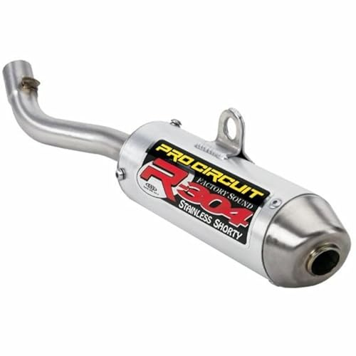 Pro Circuit Endschalldämpfer R304 Shorty Slip On Silber Gr. Aluminium