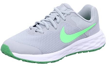 Nike Revolution 6 Schuhe Lt Smoke Grey/Green Strike-Dk 38