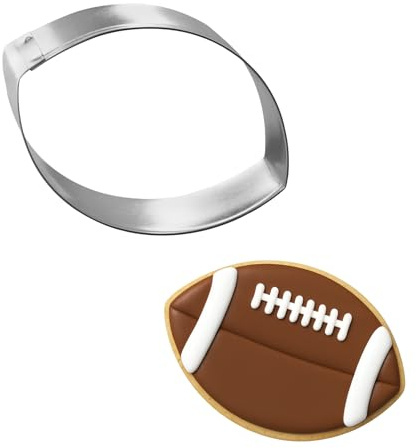 Foose Cookie Cutters Football Cookie Cutter 4 – Made in the USA