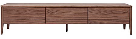 Miliboo Vintage TV-Möbel Walnuss-Finish 3 Schubladen B180 cm BENJA