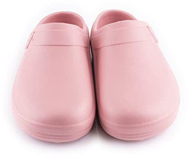 Zoccoli Donna, Clogs di Donna, Eva, Impermeabile, Cluster di Lavoro, Salute, ospitalità, Cucina.etc (Rosa, Numeric_35)
