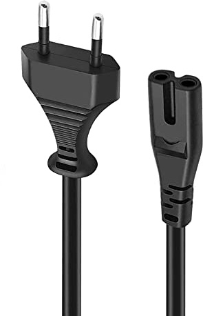 Power Cord Netzkabel Stromkabel 2 polig Replacement for Sony Playstation 5 PS5 C7 Plug AC Power Cable
