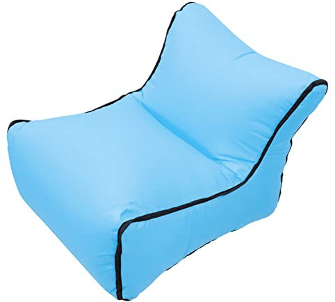 Homoyoyo Aufblasbare Liege Luftsofa Nylon Tragbar Leicht Faltbar Outdoor Camping Garten Reise