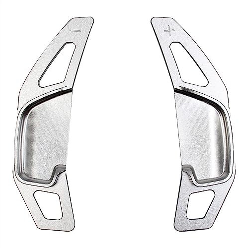 WTIXCRQ Kompatibel Mit RAV4 M 2011–2015, 2016, 2017, 2018, Auto-Lenkrad, Schaltwippen, Aluminium, Automatische Schaltwippen Auto lenkrad schaltwippen(White)