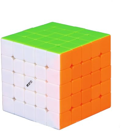 QY MS 5x5x5 Zauberwürfel Speedcube 3D Denkpuzzle für Enthusiasten (MS 5X5) | Leistungsstarkes Magnetsystem Geeignet für Alle Erfahrungsstufen Kompakt und Transportabel Für Einsteiger bis Profis Geeignet