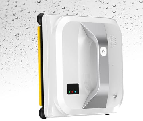 WXPXYBF Robot lavavetri Automatico, Robot lavavetri Intelligente, lavavetri Elettrico da 3000pa, lavavetri da 80W, Durata di spegnimento 20min per Esterni/Interni, Piastrelle, bagni