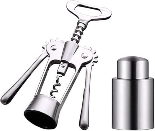 Sacacorchos， Sacacorchos, abrebotellas y cortador de papel de aluminio todo en uno de sándalo: el abridor de vino favorito de sumilleres, camareros y bármanes.