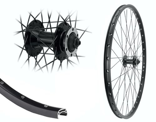 Aggro-X Vorderrad 26 Zoll 19-559 MTB schwarz Disk 6-Loch