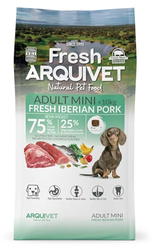 Arquivet Fresh MINI Iberisk gris - halvvåtfoder för små hundar - 1 kg