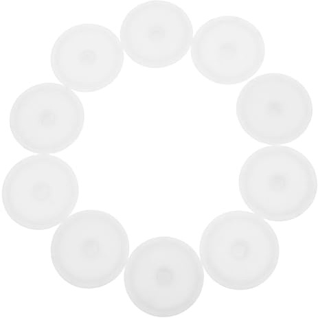 TOYANDONA 10pcs Reusable Lint Roller Plastic Covers for Clothes Pet Hair Removal Fit Replacement Parts for Lint Rollers Furniture Carpets and Car Seats