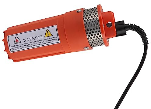 Jonlaki Pompa Sommergibile per Pozzi da 12 V CC con Disconnessione Rapida per Irrigazione e Uso Remoto, Struttura in Plastica, Fonti di Alimentazione Multiple