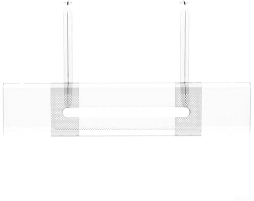 Deflector de aire acondicionado transparente para Split AC 60-110 cm, parabrisas ajustable de rotación de 360 grados, no requiere taladrar