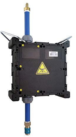 Distributore di corrente sospeso con connettore idraulico Minibox 215x215x120 TpE 5475