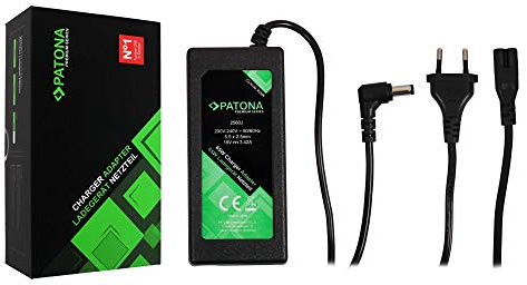 PATONA Premium Netzteil 19V 3,42A 65W für Acer 5,5 x 2,5 x 12 mm Travelmate Aspire 1200 1410 1690 2300 200 300 500 600 700 800 Serie