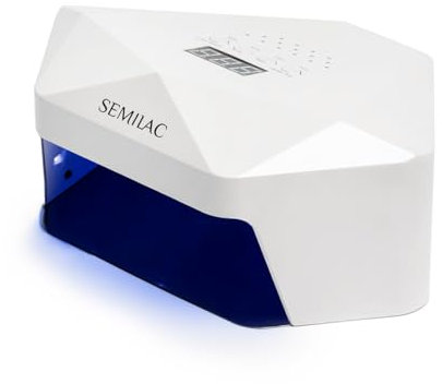 Semilac UV LED Nagellampe 36W/54W – Lampe für Gel & UV Lack, Dual-LED Technologie, Dual-Power, 4 Timer, Sensor, für Maniküre & Pediküre