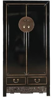 Aktenschrank Ordnerschrank schwarz