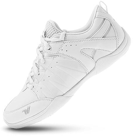 Varsity Spirit Charge Cheer Schuhe für Mädchen, leichte und langlebige weiße Cheer-Schuhe für Cheerleader und Sportler