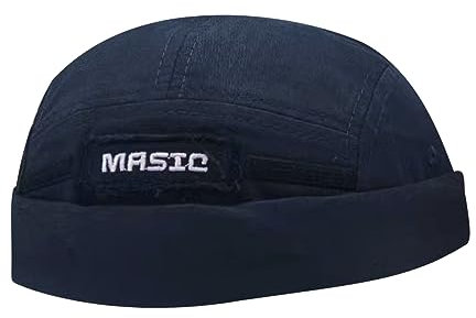 ACVIP Herren Sommer Dockercap Baumwolle Mütze Watch Cap Dockermütze Sommermütze(Dunkelblau)