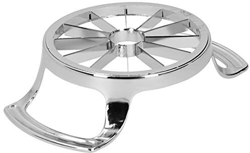 Affettatrice per Mele in Acciaio Inossidabile, Tagliafrutta, Divisore per Frutta, Carotatore e Divisore per Frutta, 12 Fette, Affettatrice Sottile per Mele, Pera, Multifunzione,