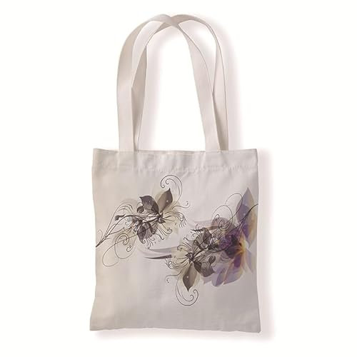 Jutebeutel Gelb Mandala Schwarz Tote Bag Baumwolle und Hanf Stoffbeutel Große Kapazität Stofftasche Faltbar Jutetasche Langlebig Baumwolltasche Bedruckt Stoffbeutel zum Bemalen Waschbar 30x40cm/2 Pcs