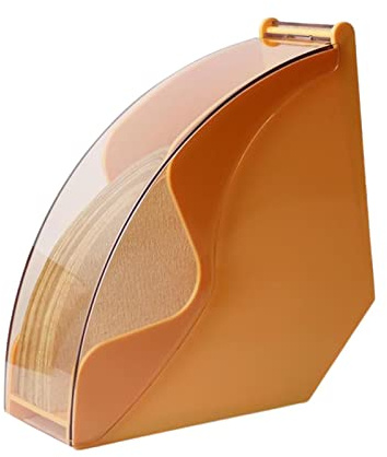 V60s Kaffeefilterhalter, V60s Filterpapierständer, Kaffeefilter-Aufbewahrungsbox mit staubdichter Abdeckung, Kaffeefilterpapierhalter für die Aufbewahrung von Cafés im Home
