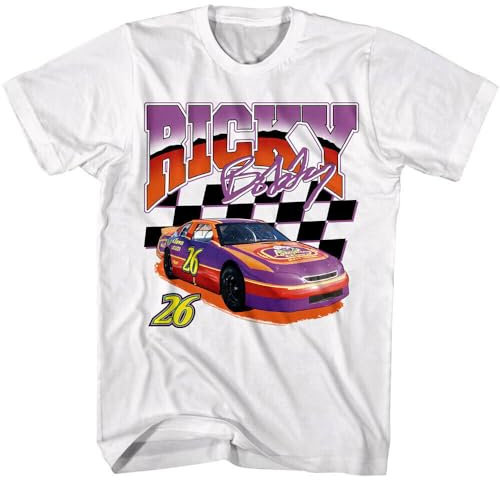 Talladega Nights Ricky Bobby Car 26 Men's T Shirt WhiteXL