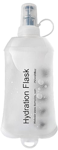 Gourde Souple Sans BPA, Bouteille D'eau Pour Sport, Flasque Souples Pour Hydratation, Bouteilles D'eau Pliables Pour Le Running, Vélo, Flasque Running Pour La Cyclisme, Hydratation