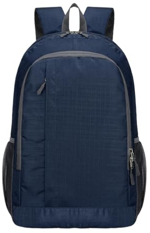 Yaztauho Mochila De Senderismo Para Hombre, Mochila Plegable para Trekking, Bolsa Impermeable Ligera 30L Equipo Exterior Unisex para Camping, Ciclismo y Deportes de Aire Libre