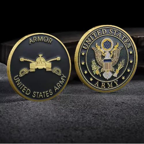 MINHBDER Monedas Conmemorativas Chapadas En Oro De La Colección De Las Fuerzas Armadas Militares De EE. UU. Monedas De Recuerdo Colección De Monedas Regalos
