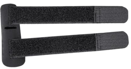 Ｚｉａｌｏｆｉ Fingerschiene Klammer Finger Unterstützung Ärmeln Schutz Finger Guards Komfortable für Basketball, Schwarz, L