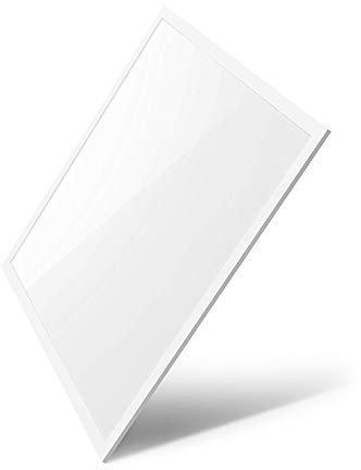 10x 620x620 LED Einbaupanel Panel Deckenplatte Deckenleuchte Deckenpanel Deckenlampe Ultraslim weißer Rahmen 62x62 cm 40w Warmweiß (10er Pack) zum Sparpreis