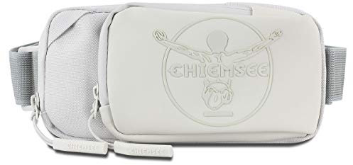 Chiemsee Track n Day Gürteltasche Bauchtasche, Damen und Herren Hüfttasche für Reise, Alltag und Sport, Creme