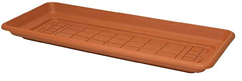 PEBSHOP Jardinière – sous-couche – rectangulaire 'MAXI (sous-couche 96 x 41 cm)