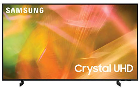 Samsung TV UE55AU8070UXZT, Smart TV 55 Serie AU8000, Crystal UHD 4K, Alexa integrato, Nero, 2021, DVB-T2, Nero
