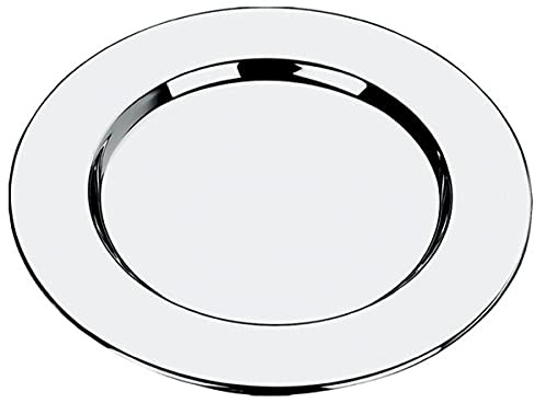 SILBERKANNE Schale Hamburg 24x24x1 cm Premium Silber Plated edel versilbert. Vielseitig einsetzbar. Für Privaträume, Büro oder Praxis.