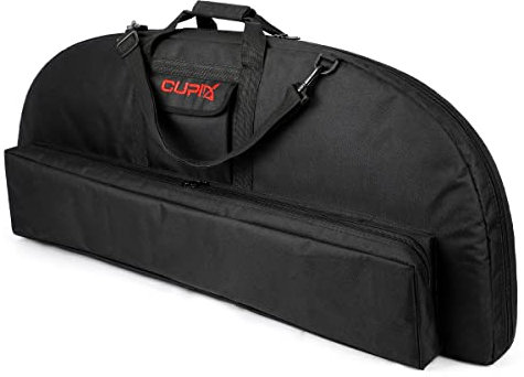 LWANO Compound Bow Case Light-Weight Soft Bow Bag with Arrow Pocket and Backpack Straps