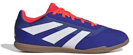 Adidas Unisex Predator Club Football Boots Indoor SALA, Cloud White/Lucid Blue/solar red, 45 1/3 EU