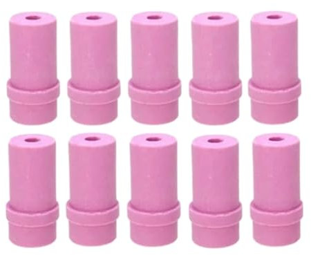 10 Stücke Keramik Sandstrahler Düsenspitzen Sandstrahlpistole Zubehör Rosa Keramikdüsen Sandstrahlpistole Düse Ersetzen(5mm)