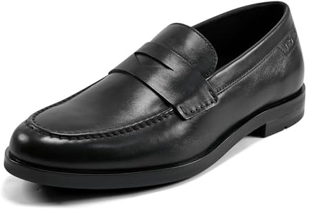Rockport Men's Sutton, Black Leather, 10 Medium