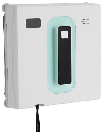 Fensterputzroboter, 2500Pa 65dB Effizienter Intelligente Fenstersauger, Automatische Wegplanung, 3 Reinigungsmodus Fensterputzer mit 50ml Wassertank 21.5 * 21.5 * 6.8cm