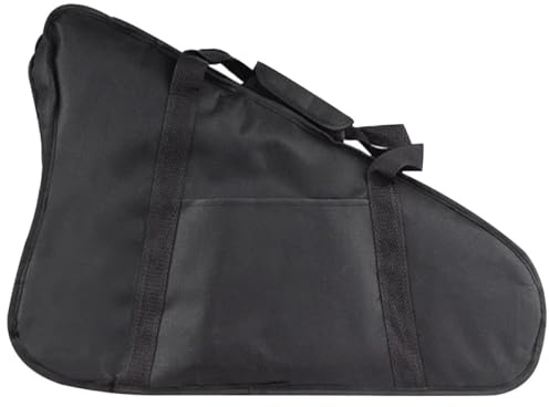 Dicke Lyra Tasche für Harfe, 19/15 Saiten, Schwarze Tragetasche