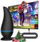 Tv Aerial With Reception Distance Over 300km Digital Tv Aerial Indoor With Signal Booster And Magnetic Base Indoor Aerial For Tv For 4k 1080p Hd Local Channels