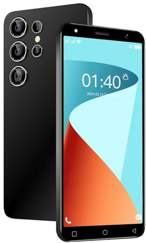 LatsYrs 4G Mobile Phone - 2GB RAM 16GB ROM/Expandable UP To 128GB, 3500mAh Big Battery,Dual SIM Dual Camera,Android OS/GPS/WIFI/Face ID (L25Ultra-Black)