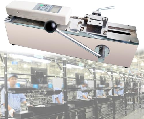 AYCDL Misuratore Digitale di Spinta E Trazione, Dinamometro da 500 N, Misuratore di Pressione E Tensione, Misuratore di Spinta per Carico di Compressione, Spina per P