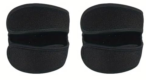 bergxperten Helvezen HelveFlex ginocchiere a doppio strato, dotate di funzioni di compressione e ammortizzazione, ideali per sport quali pallacanestro, calcio, ciclismo e fitness