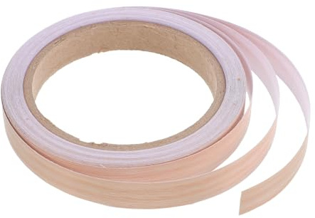jojofuny Cinta Adhesiva Simulación Madera Reparación y Decoración de Muebles Armarios Puertas y Escaleras Protector de Cantos para Pared y Mobiliario