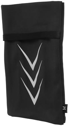 OSALADI Reflective Sports Phone Armband with Elastic Fit and Side Zipper Pocket for Running Gym Hiking Sweat-resistant Exercise Arm Bag Secure Holder for Smartphones